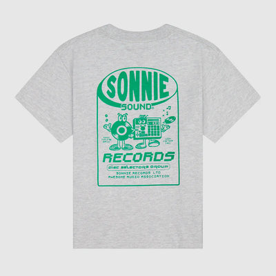 Sonnie Records Tee - Grey Marle