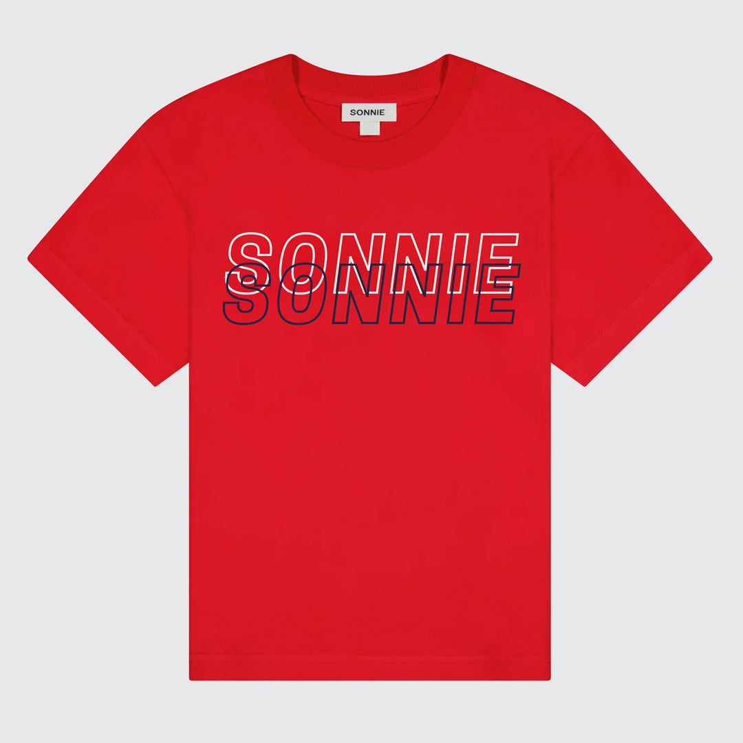 Double Vision Tee - Team Red