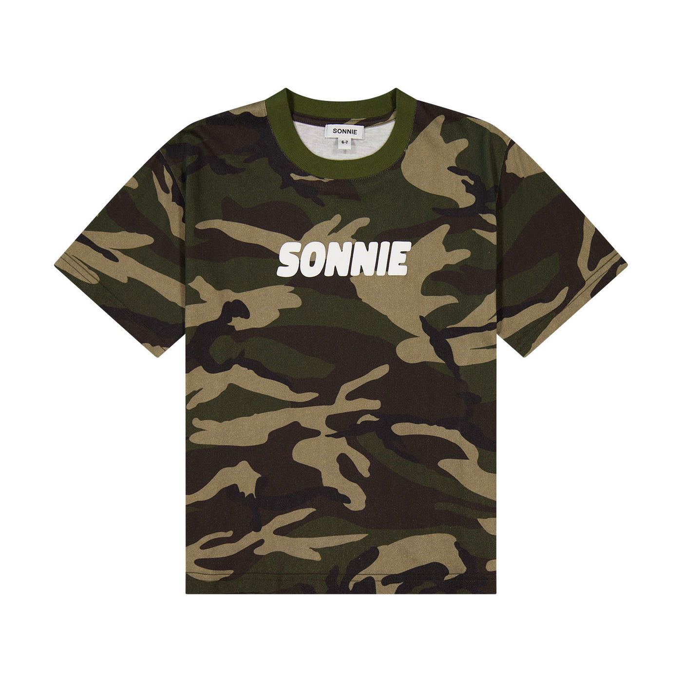 Puff Print Logo Tee - Camo