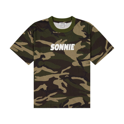 Puff Print Logo Tee - Camo