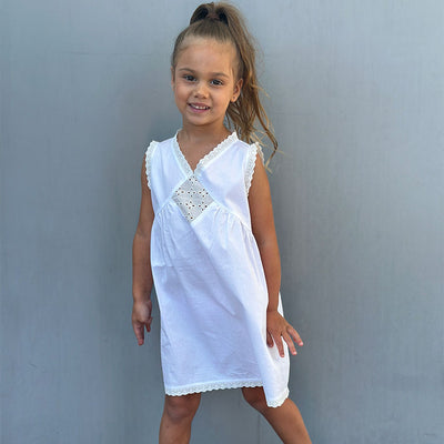 The Sophia Dress - White