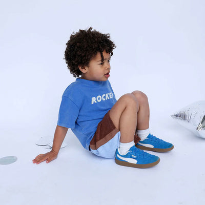 Lunar Shorts - Blue / Chocolate