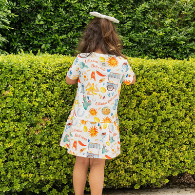 Sicilia Dress - Multi Print