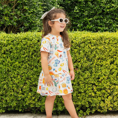 Sicilia Dress - Multi Print