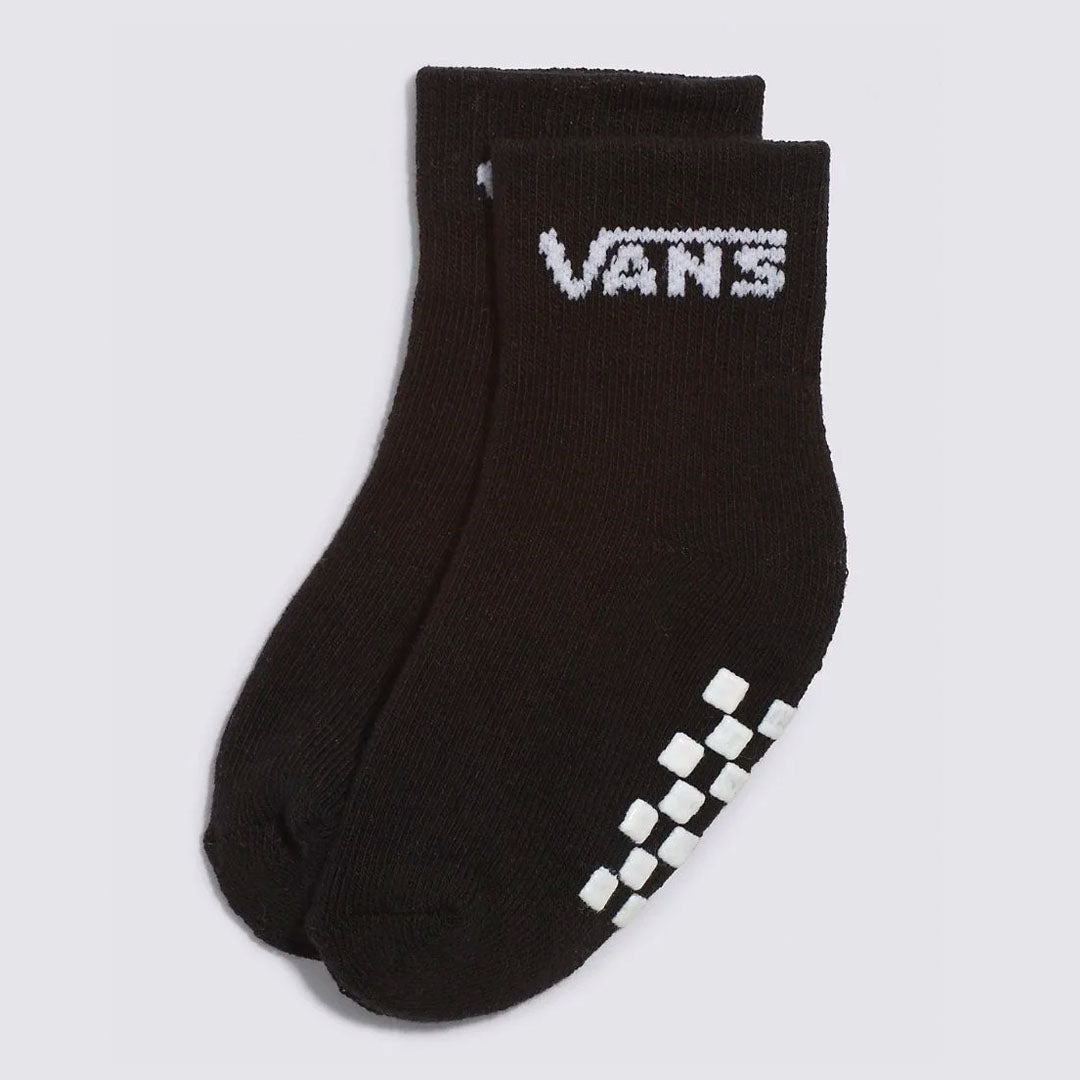 Vans Infant Classic Drop V Sock 2 Pack - Black