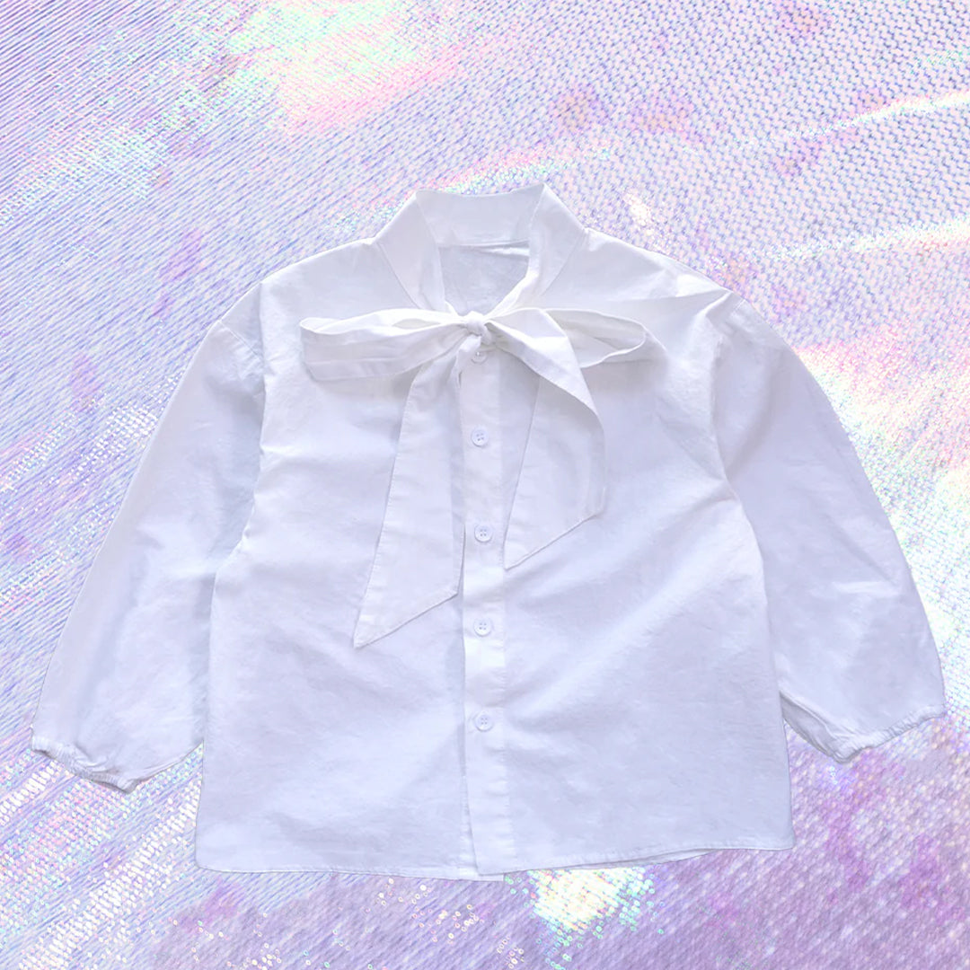 Bow Shirt - White