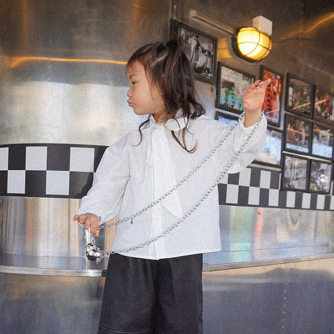 Bow Shirt - White | Tim & Gerry's Kids Boutique – Tim & Gerry's Kids ...
