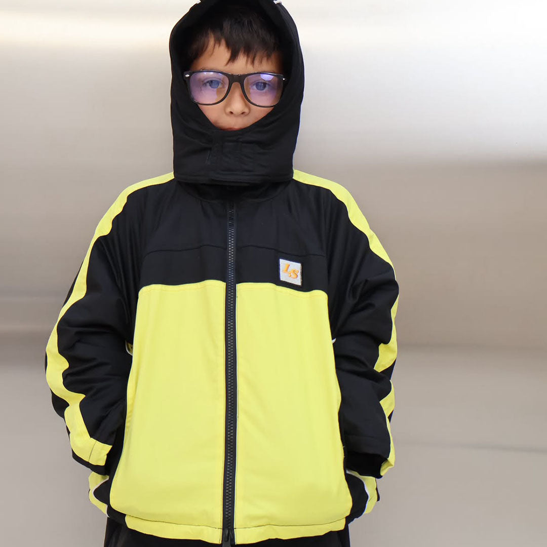 All In Coat - Black / Yellow | Tim & Gerry's Kids Boutique – Tim ...
