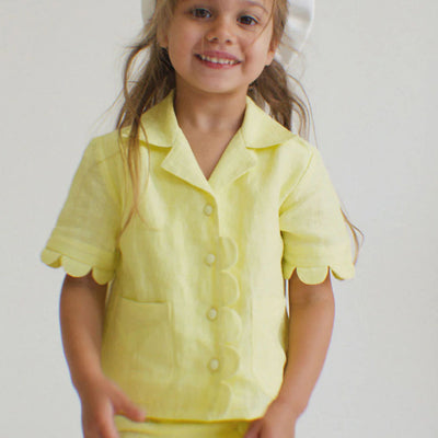 The Luna Shirt - Yellow