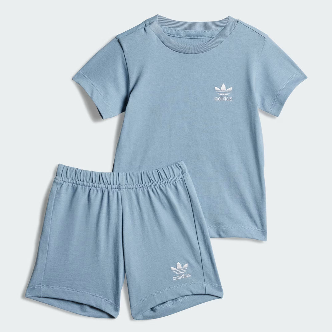 Shorts and Tee Set - Tactile Blue