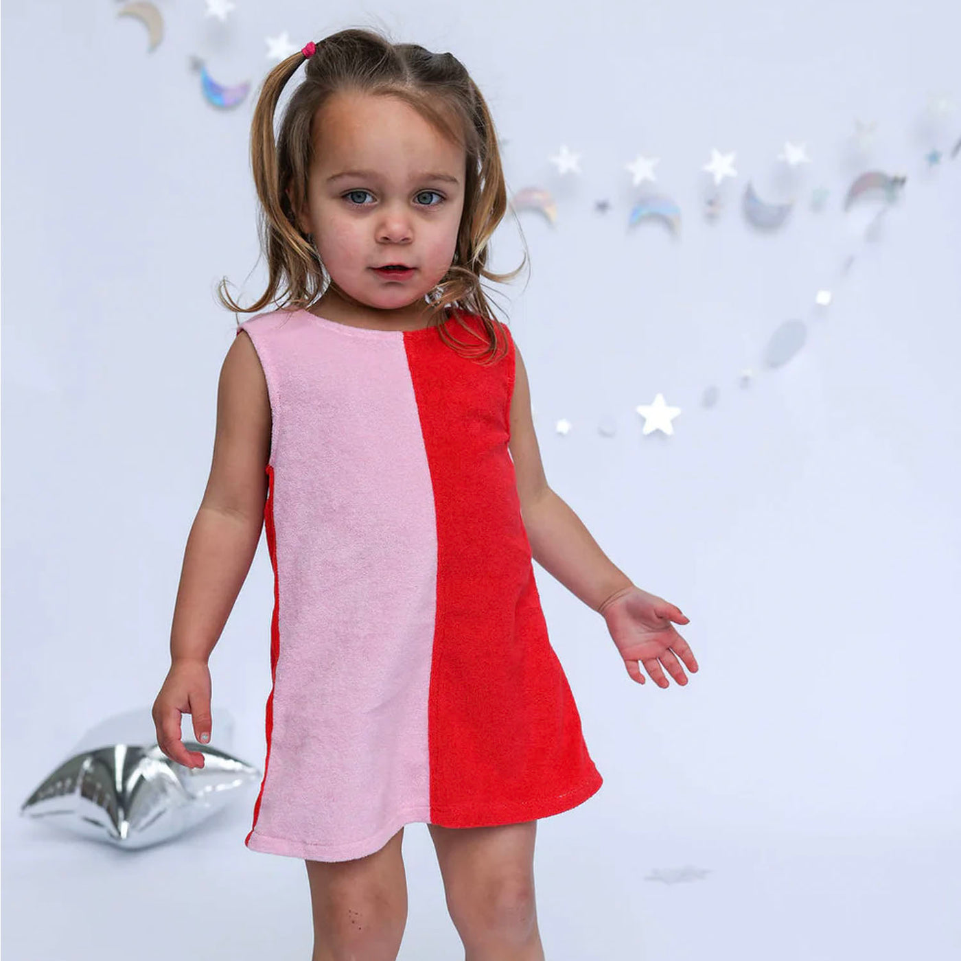 Lunar Dress - Red / Pink