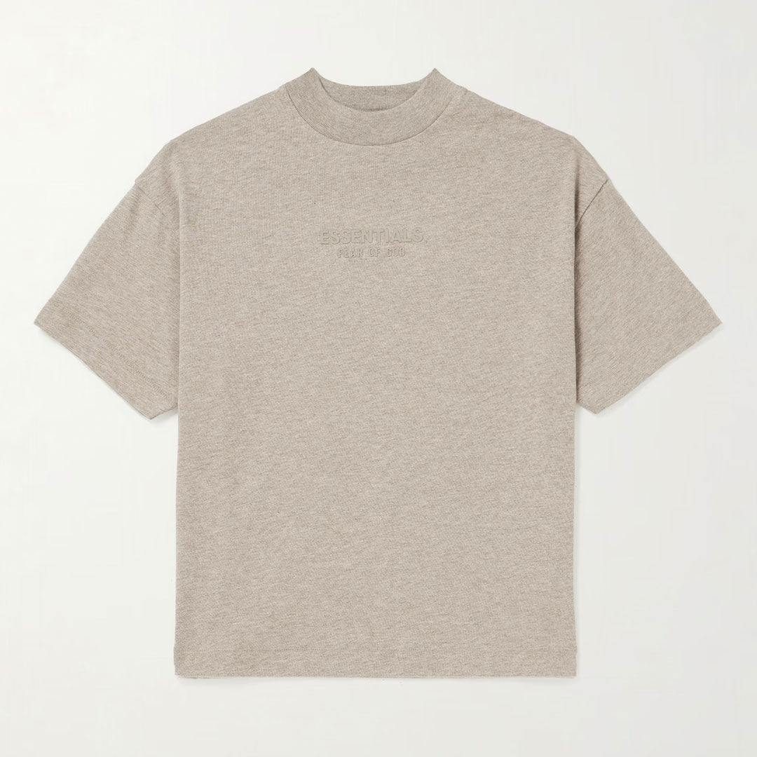 Essentials Fear Of God Logo T-Shirt - Gray