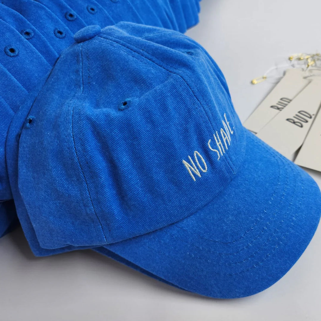 'No Shade' Kids Cap - Blue