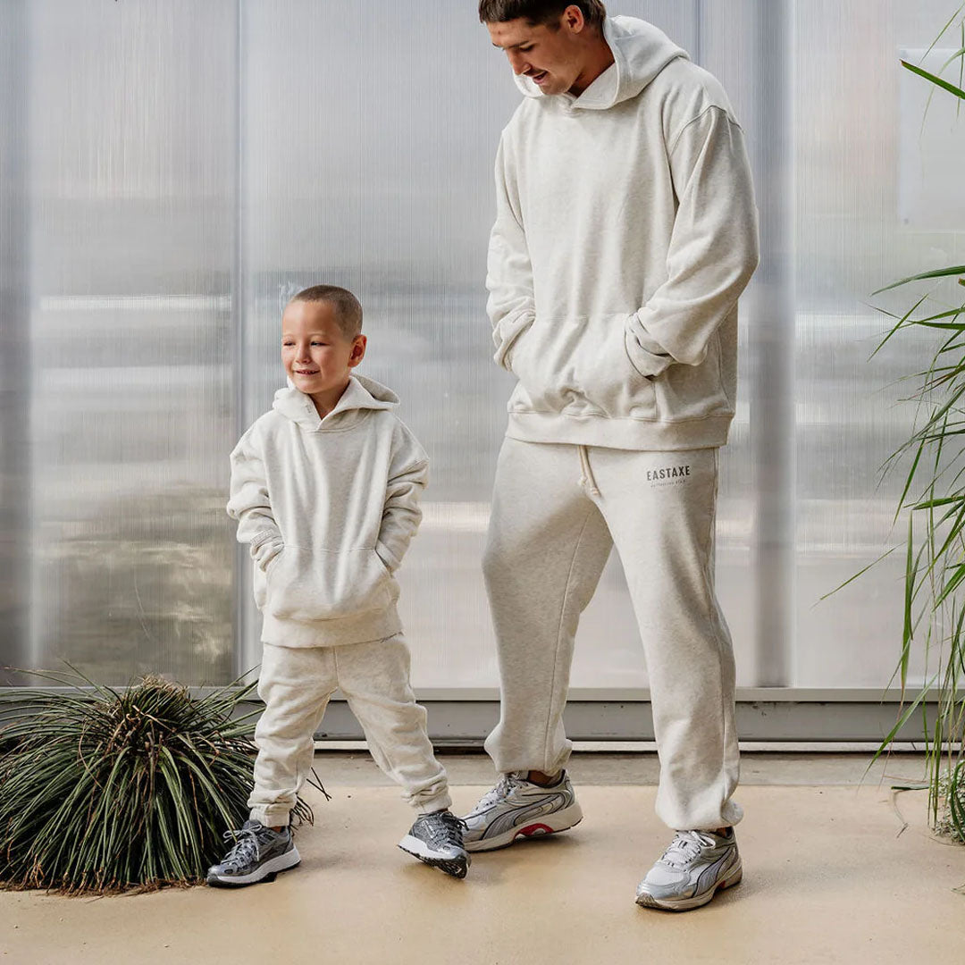 Kids Trackpant - Grey Marle