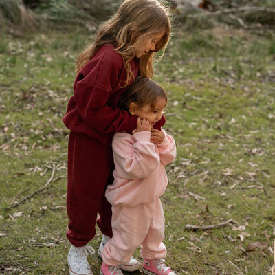 Woodie Logo Tracksuit - Wine