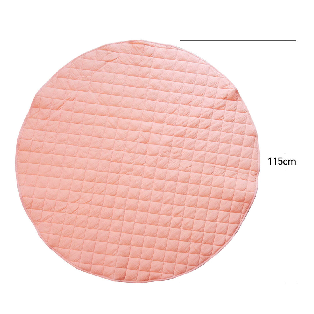 Quilted Play Mat - Blush