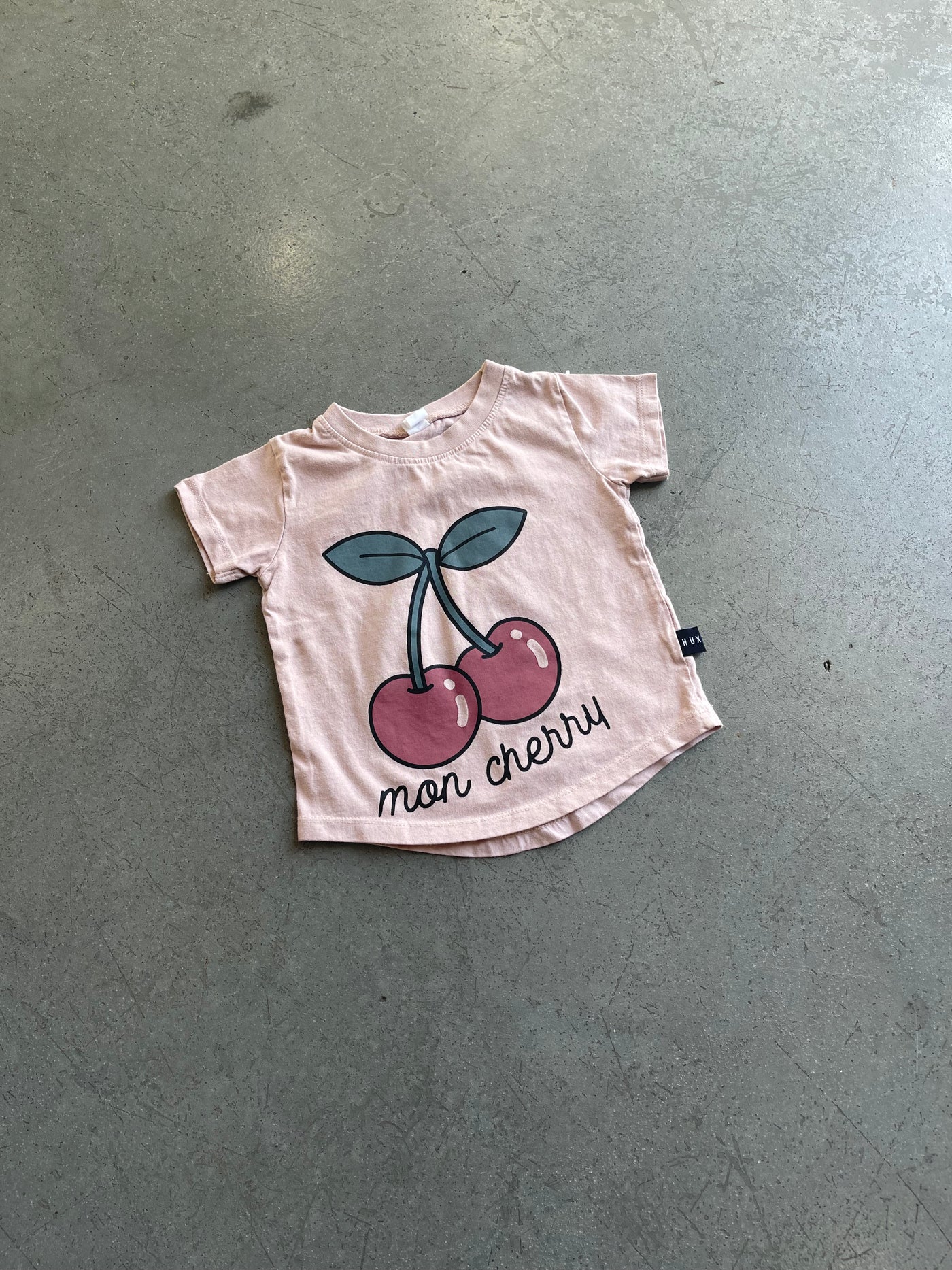 Pre-loved Huxbaby Cherry T-shirt - 12-18M
