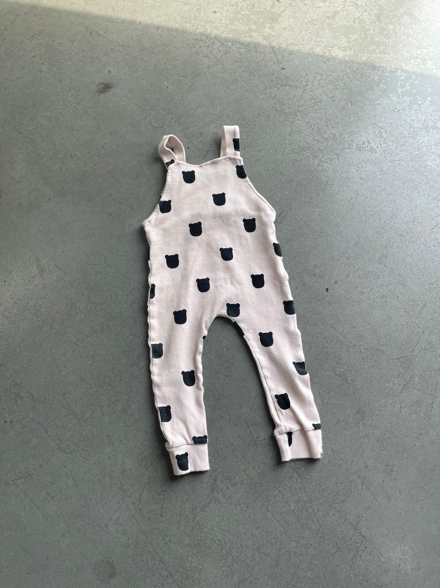 Pre-loved Tobias & The Bear Bear Dungarees - 12-18M