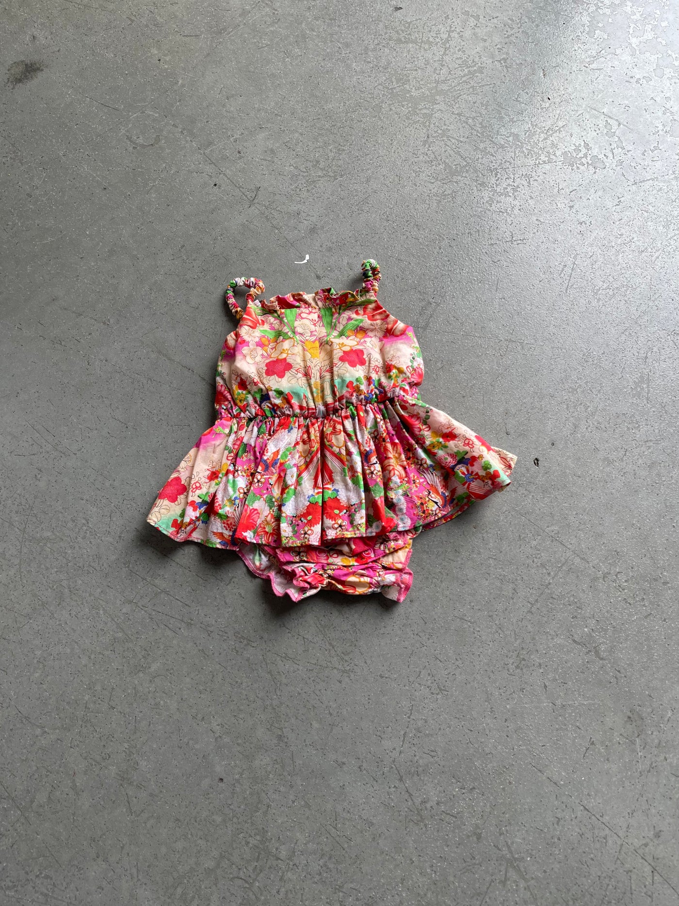 Pre-loved Camilla Floral Jumpdress - 3-6M