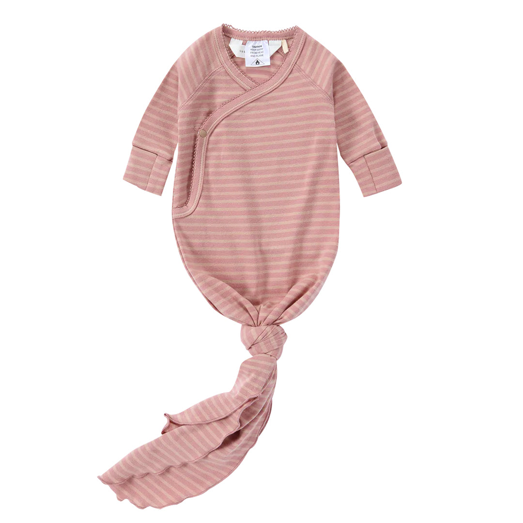 Organic Kimono Gown - Candy Floss