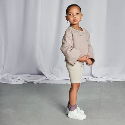 The Flared Sweater - Mauve