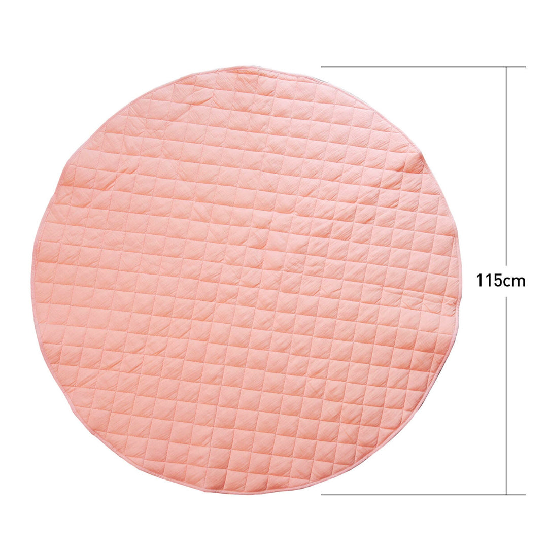 Quilted Play Mat - Blush