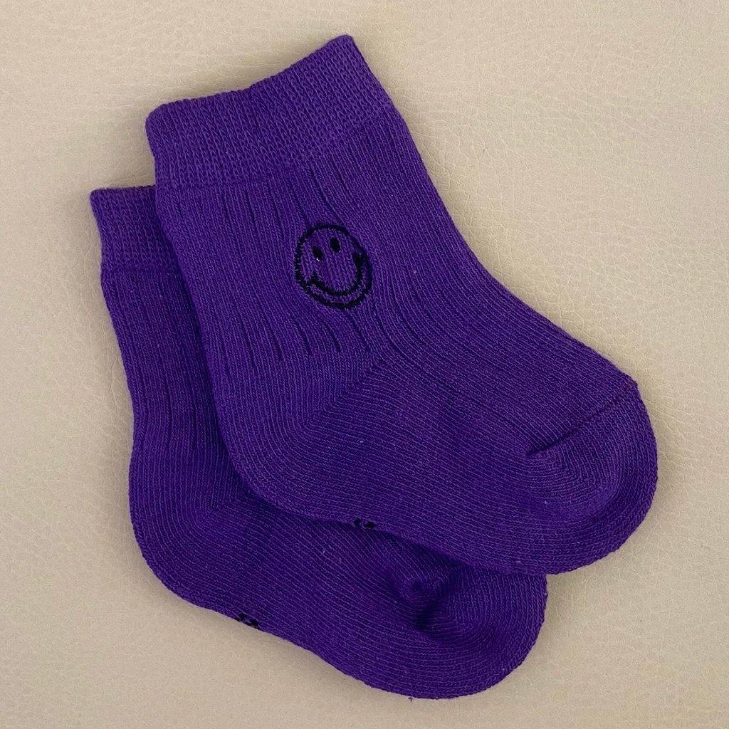 Face Socks - Purple - Tim and Gerry's Sydney
