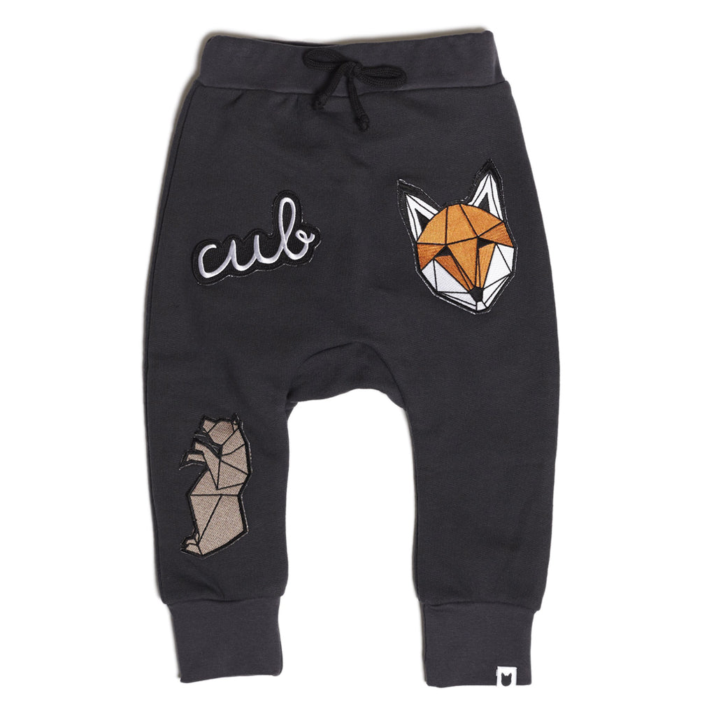 Icons Badge Joggers - Charcoal