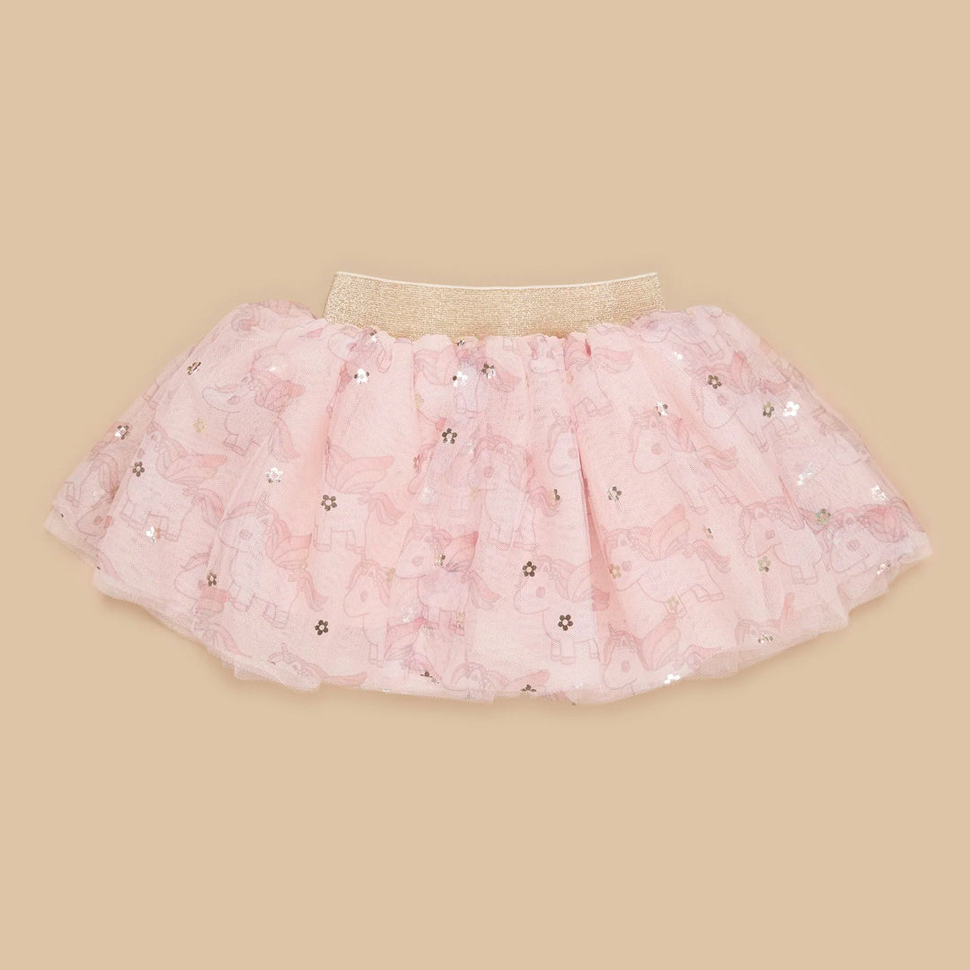 Unicorn Tulle Skirt - Rose
