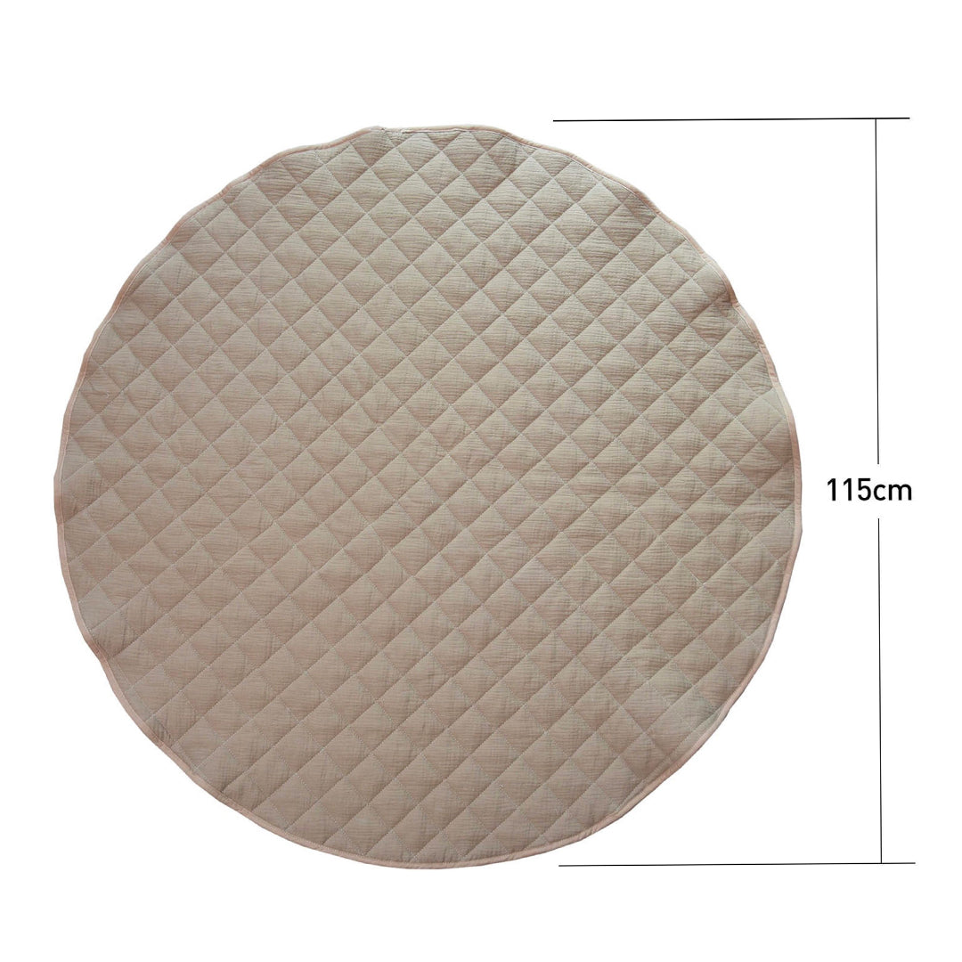 Quilted Play Mat - Cream